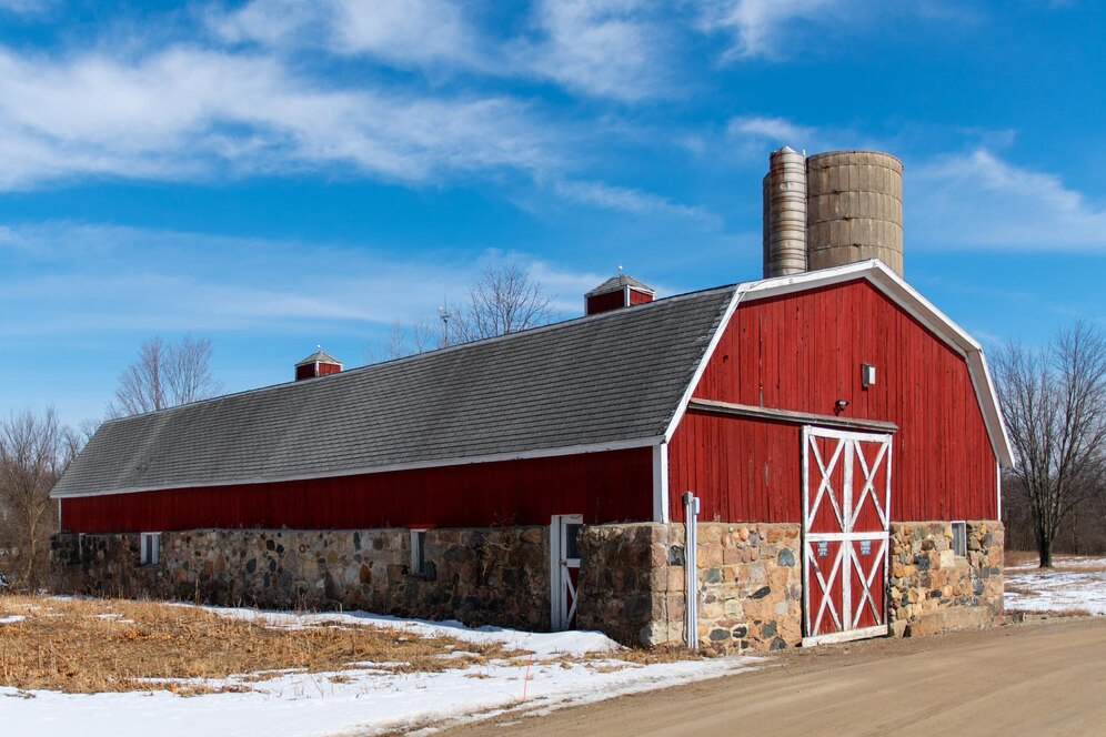Large Farm Sheds